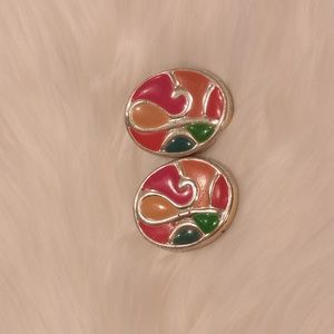 Vintage clip on earrings